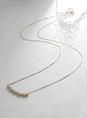 日潮跑腿COCOSHNIK 18K金 Koishi 梨形锣形项链 43