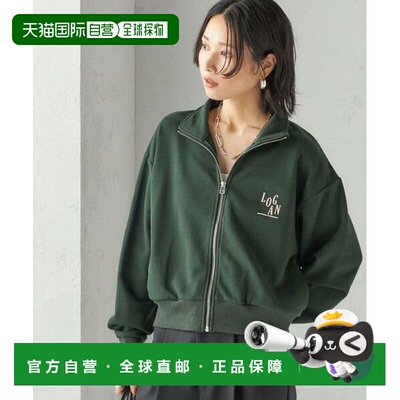 SHIPS别注 LOGAN KNITTING MILLS 印花拉链套头衫