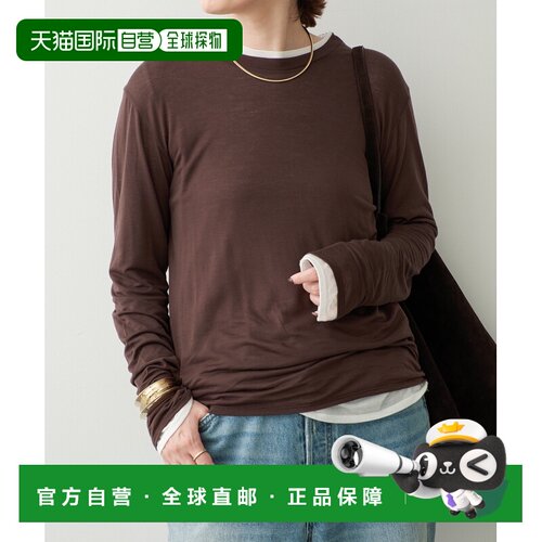 日本直邮Deuxieme Classe 女士 再生纤维混羊绒透【付后1h可退】