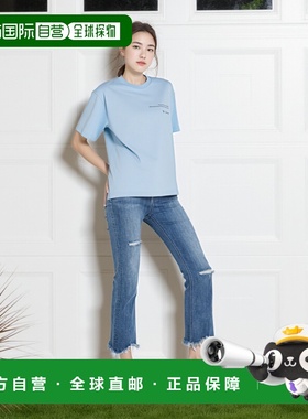 1h可退 日本直邮Goldwin 宽松印花T恤圆领男女同款速干GL65521NP