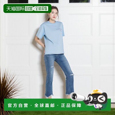 1h可退 日本直邮Goldwin 宽松印花T恤圆领男女同款速干GL65521NP
