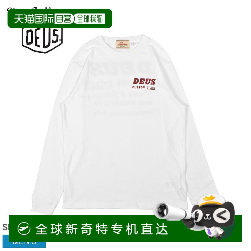 自营｜DEUS EX MACHINA SPEEDWAY LS TEE 上衣背面休闲 DMF长袖
