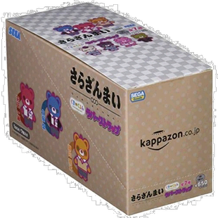 【日本直邮】【日本直邮】世嘉 皿三昧 熊 人偶服装 橡胶挂绳 BOX