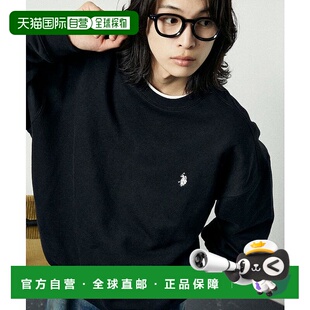 1h可退 日本直邮U.S. POLO ASSN. 男士 加绒圆领卫衣 秋冬宽松休