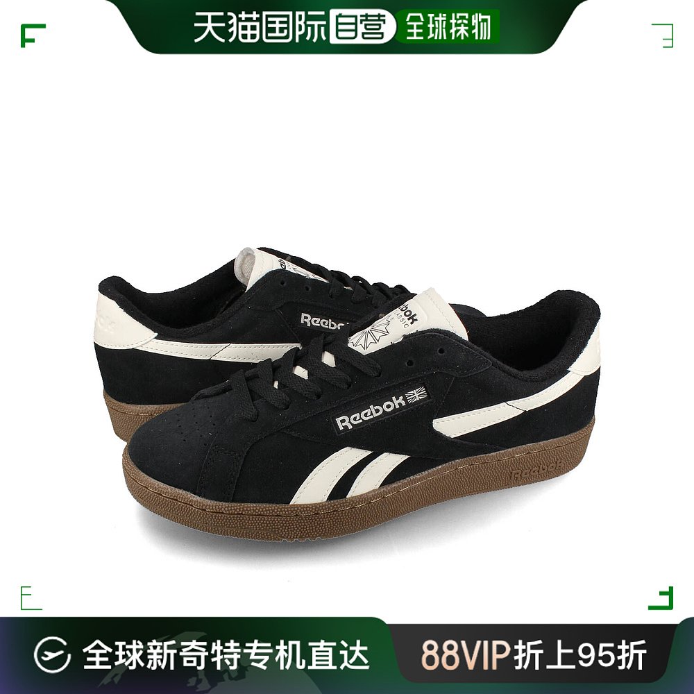 Reebok CLUB C GROUNDS 英国男女运动鞋 CORE BLACK锐步