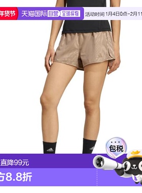 日本直邮adidas AOP 佩斯训练梭织高腰短裤 [KKQ03-JX3123]