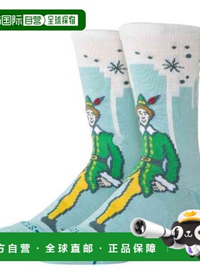 1h可退 日本直邮STANCE男女同款BIG CITY ELF联名中筒袜 A555D25B