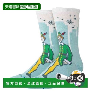 ELF联名中筒袜 1h可退 CITY BIG A555D25B 日本直邮STANCE男女同款