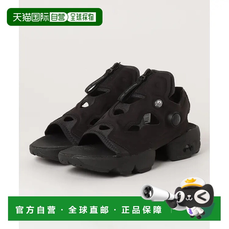 1h可退 日本直邮Reebok 男士INSTAPUMP FURY SANDAL ZIP款人工皮