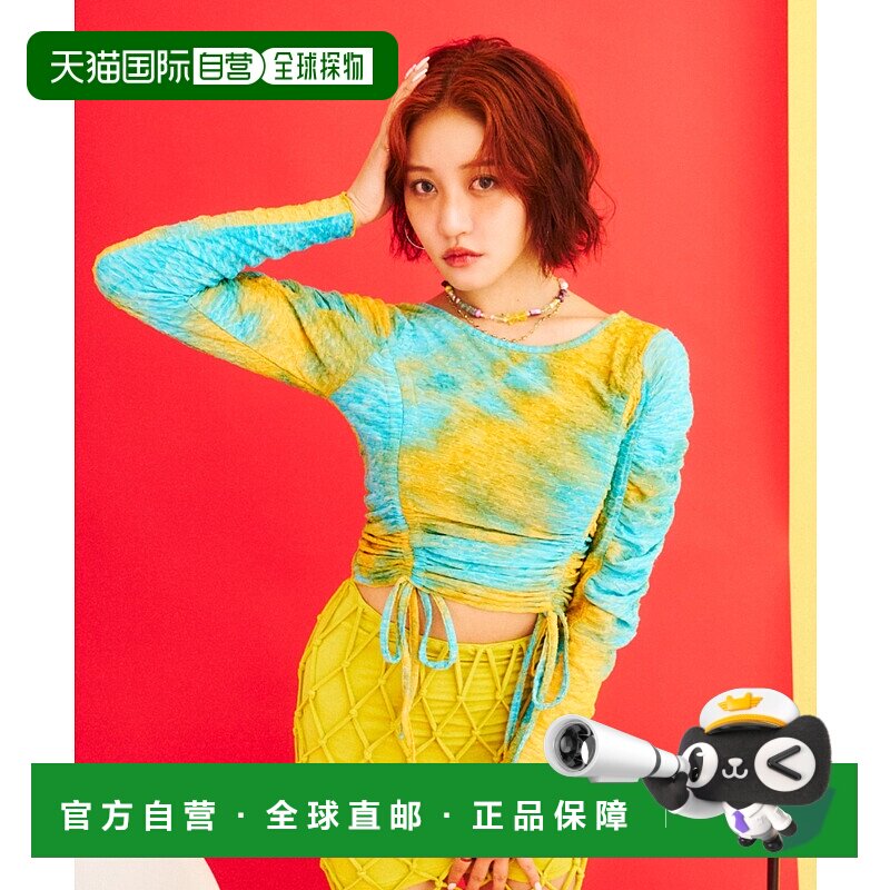 1h可退 日本直邮What Is Heart 女士收褶短款T恤 WTTOY251001女装