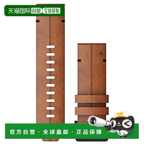 【日本直邮】佳明跑步GPS QuickFit F6 26mm栗色皮革010-12864-15