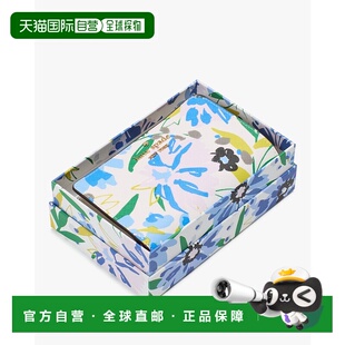 1h可退 日本直邮kate spade new york 节日花卉印花中款二折钱包
