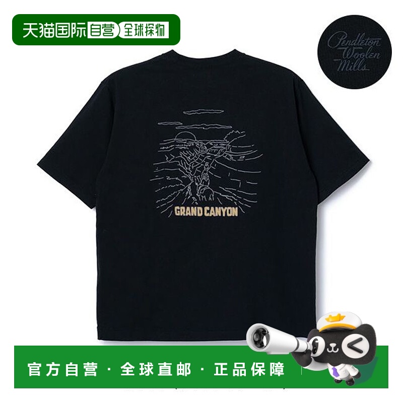 1h可退 日本直邮PENDLETON 男士国立公园印花T恤 52750021新款