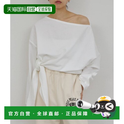 1h可退 日本直邮PEAS 女士 不对称设计衬衫 GGP1061304A0001