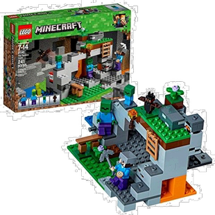 乐高积木 我的世界 僵尸洞21141 建筑套件（241 片）
