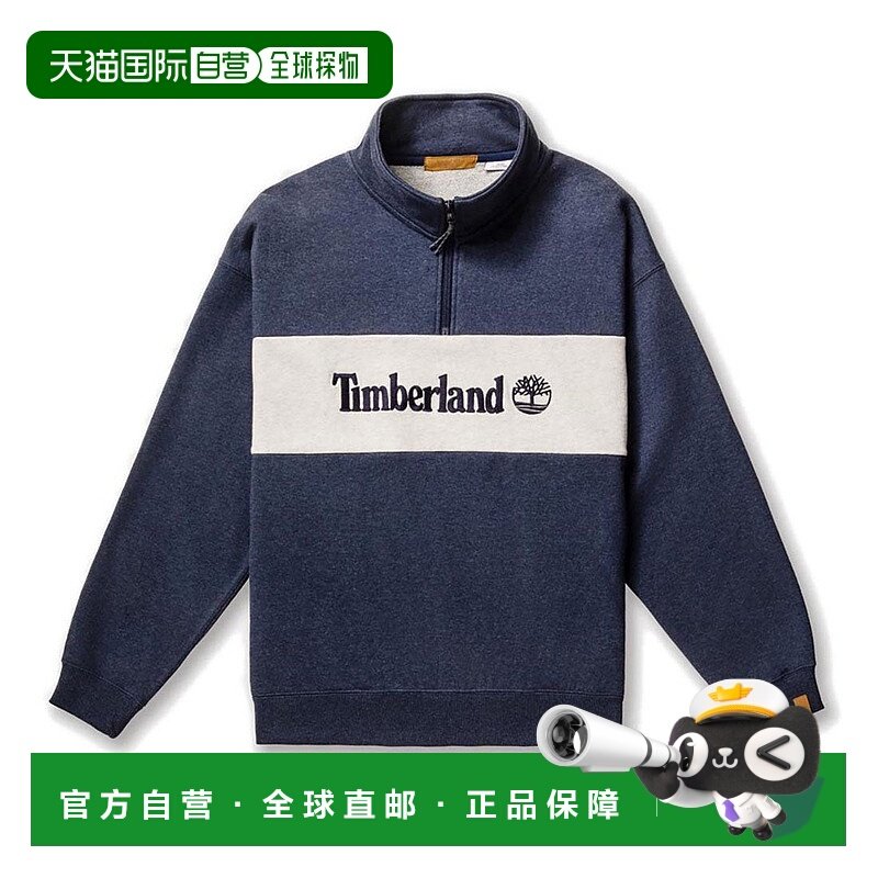日本直邮Timberland TOKYO DESIGN COLLECTIVE Half Zip Sweat 卫