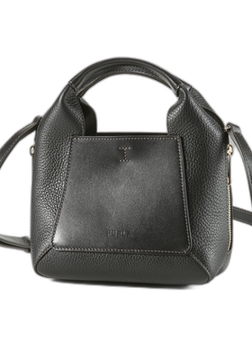 日本直邮FURLA 手提包 GILDA MINI TOTE/NERO+MARMO c WB00583-BX