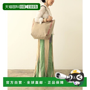 1h可退 日本直邮Charvet Editions 女士“BON APPETIT”亚麻手提