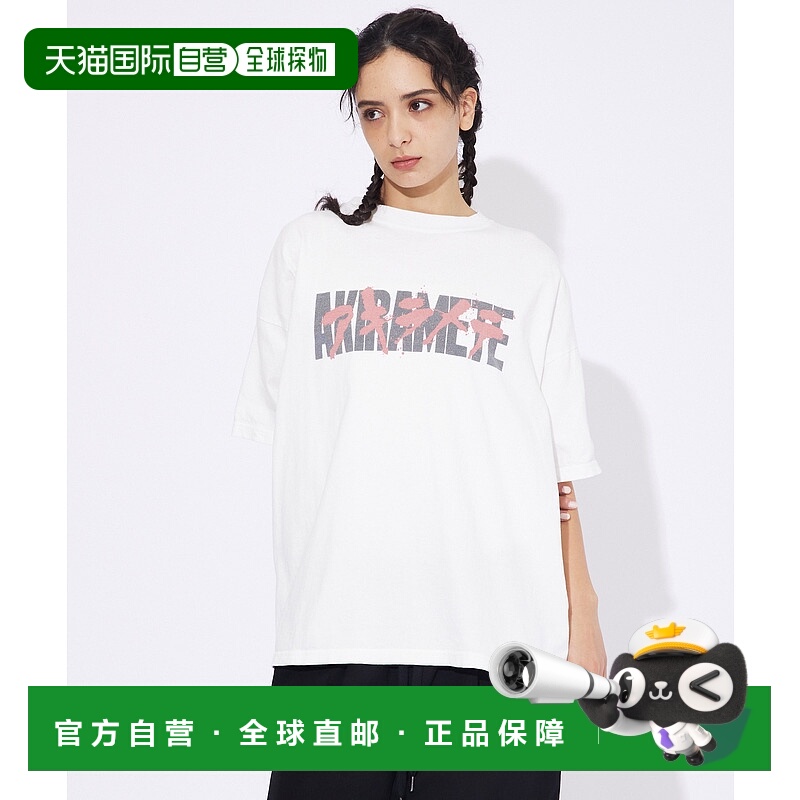 1h可退 日本直邮REMI RELIEF 男女同款大字母印花T恤 04510020101