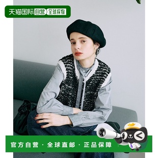 女装 1h可退 FRANCAISE MARINE 宽松全棉波点蝴蝶结荷 日本直邮LA