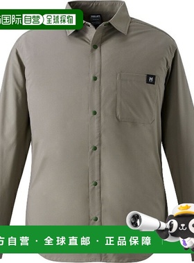 日本直邮MILLET 男士长袖翻领衬衫适合户外活动 (MIV02132-N9904)