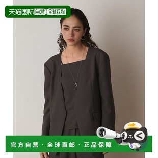 外套 黑色无领夹克 黑色 CONTINENTAL 日本直邮GRACE