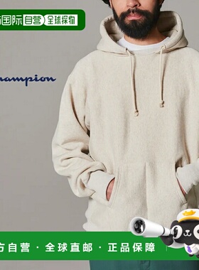 日本直邮Champion 套头连帽衫银灰色26SSTRUE TO ARCHIVES3C-D106