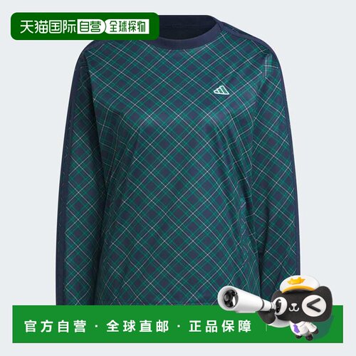 日本直邮Adidas/阿迪达斯Performance 圆领长袖轻盈T恤女款 KG016