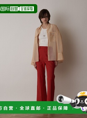 1h可退 日本直邮Diagram 女士弹力喇叭裤 0325111392休闲裤阔腿裤