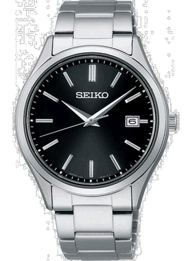 【日本直邮】Seiko精工 手表 太阳能对表系列 男款 银色 SBPX147