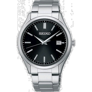 【日本直邮】Seiko精工 手表 太阳能对表系列 男款 银色 SBPX147