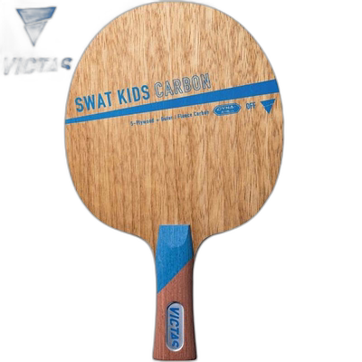 日本直邮VICTAS青少年SWAT KIDS CARBON FL乒乓球配件比赛球拍握V