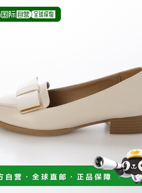 日本直邮LiBERTYDOLL 154-3072 办公休闲缎带乐福鞋 / 3072（象牙