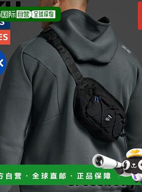 日本直邮2XU 男士女士通用黑色耐磨耐水结实背包 运动健身用 带蹦