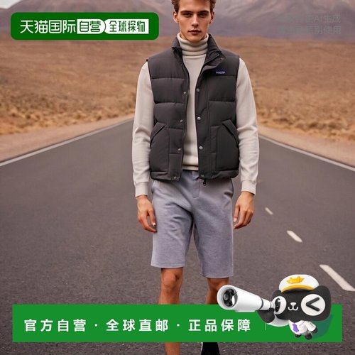 日潮跑腿Patagonia巴塔哥尼亚 男款保暖马甲 INBK XL 20785运动