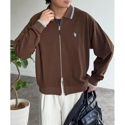 日本直邮官方授权 CPCM U.S. POLO ASSN. 珠地拉链夹克