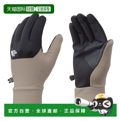 日本直邮北面THE NORTH FACE 品牌标识 聚酯纤维 聚氨酯 绒线手套
