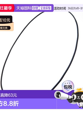 1h可退 日本直邮SBG男士蜡绳项链 黑色简约百搭 sbgnk221