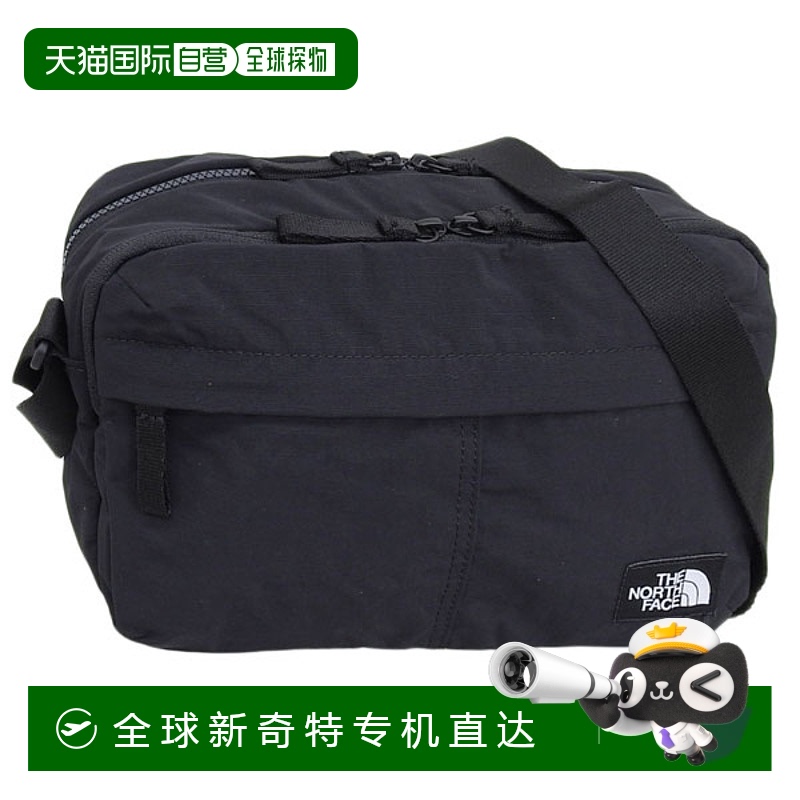 日本直邮The North Face 男女单肩包尼龙黑色旅行斜挎包 M NN2PR4