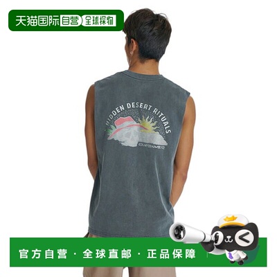 日本直邮Quiksilver Quicksilver男式暗纹沙漠宽松背心 26SU QSL2