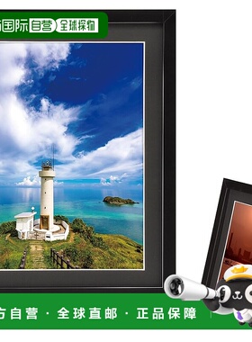 【日本直邮】HAKUBA木质相框MM-01 A4黑色 含玻璃 吊绳 AMZFMM1BK