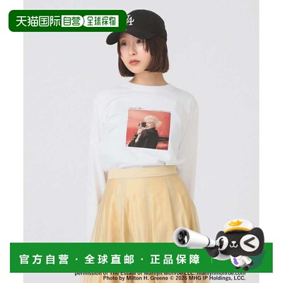 1h可退 日本直邮GOOD ROCK SPEED 女士 长袖印花T恤 Marilyn Monr