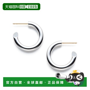 1h可退 日本直邮CAREERING PLACEBO 701 SV款 925纯银18K金耳环