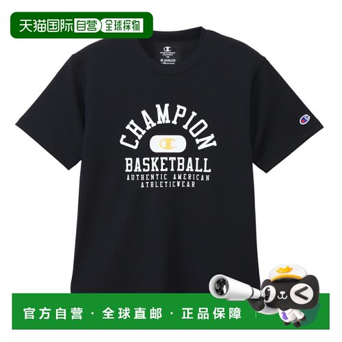 日本直邮Champion 青少年短袖T恤 26SS BASKETBALL [CK-DB341] 篮
