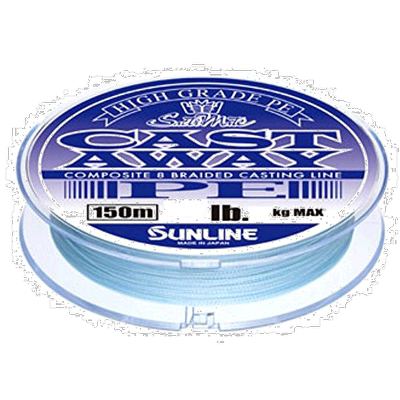 【日本直邮】Sunline桑濑 PE线 垂钓 150m 40lb 珍珠蓝鱼线钓鱼线