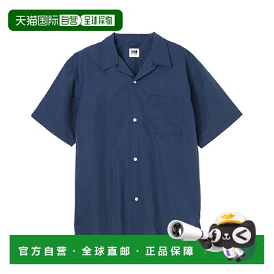 日本直邮HELLY HANSEN 海丽汉森 HOE42624 短袖巴斯克衬衫 男女通