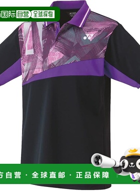 【日本直邮】尤尼克斯 运动短袖 10538 黑色新款