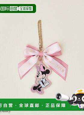 1h可退 日本直邮Maison de FLEUR 米妮图案蝴蝶结包包挂饰 080002