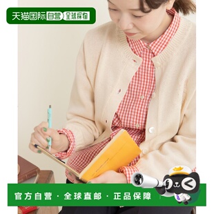 1h可退 日本直邮CHILD WOMAN 女装 全棉短款开衫 镂空锚点图案设