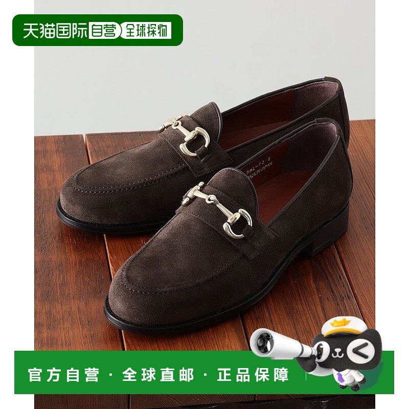 1h可退 日本直邮B:MING by BEAMS 男士牛皮金属装饰乐福鞋 923200